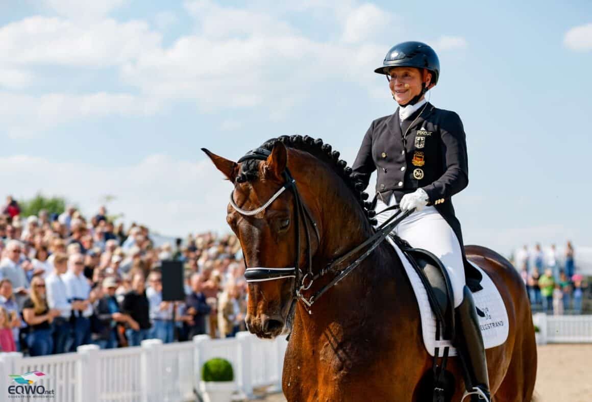 Isabell Werth (GER) wird zum dritten Mal überhaupt und zum ersten Mal in Verden bei der WM der jungen. Dressurpferde mit dabei sein! © EQWO.net | Petra Kerschbaum