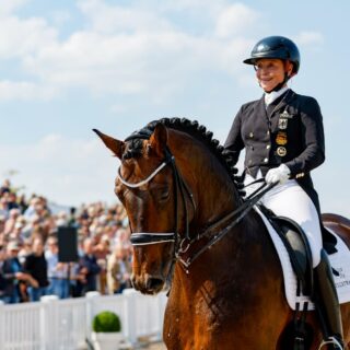 Isabell Werth (GER) wird zum dritten Mal überhaupt und zum ersten Mal in Verden bei der WM der jungen. Dressurpferde mit dabei sein! © EQWO.net | Petra Kerschbaum