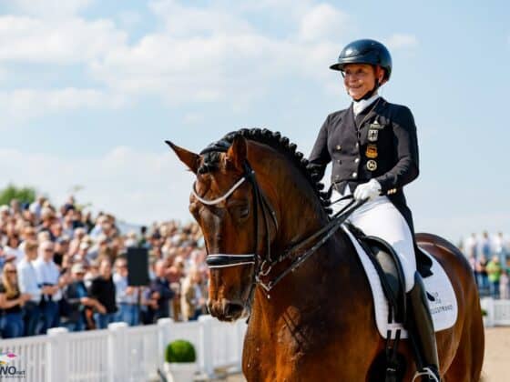 Isabell Werth (GER) wird zum dritten Mal überhaupt und zum ersten Mal in Verden bei der WM der jungen. Dressurpferde mit dabei sein! © EQWO.net | Petra Kerschbaum