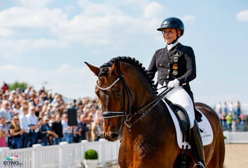 Isabell Werth (GER) wird zum dritten Mal überhaupt und zum ersten Mal in Verden bei der WM der jungen. Dressurpferde mit dabei sein! © EQWO.net | Petra Kerschbaum