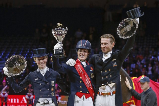 FEI WC Final Podium Dressage