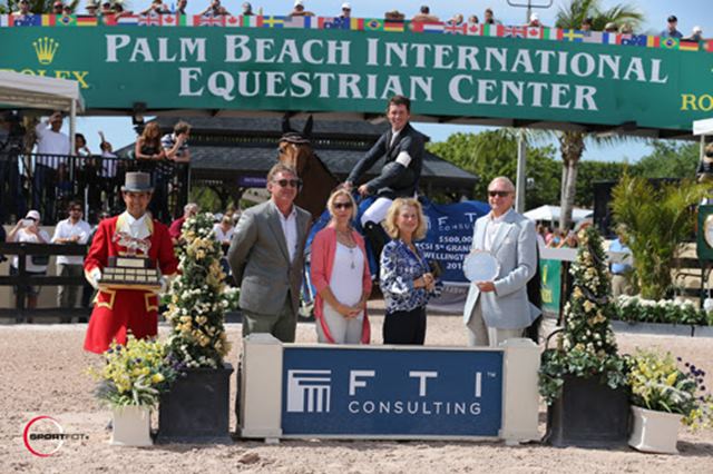 Scott Brash and Hello Sanctos in their winning presentation CC sportfot